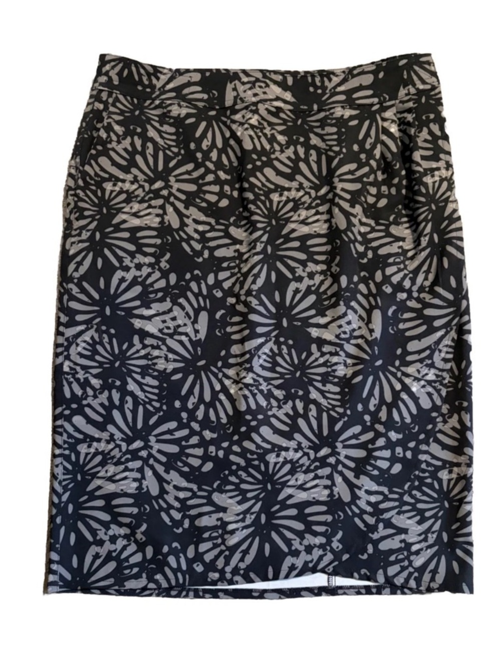 RipSkirt SHIBORI CHARCOAL cover up wrap skirt length 3 women’s size Large